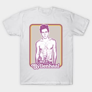 Jake Gyllenhaal // Retro Fan Art Design T-Shirt